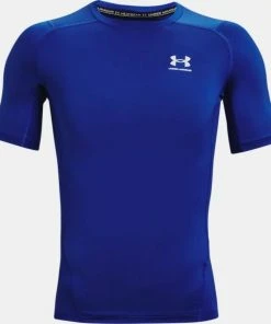 Under Armour Mens UA Sonic Heatgear Short Sleeve Compression T-Shirt Workout Tee