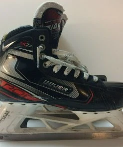 Slightyly Used Bauer Vapor X2.9 Senior Goalie Skates Size 6.5 W/ LS1G+ Blades
