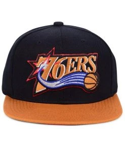 Philadelphia 76ers Mitchell & Ness NBA Snapback Hat 2Tone Cap Sixers Iverson