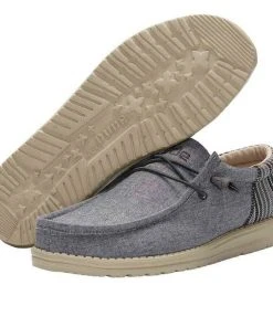 Hey Dude Wally Funk Anchor Men's Shoes Comfortable Ligthweight SlipOn Casual