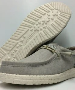 Hey Dude Wally Funk Bungee Men's Lightweight Comfortable Slip On Casual Shoes Hey Dude Shoes