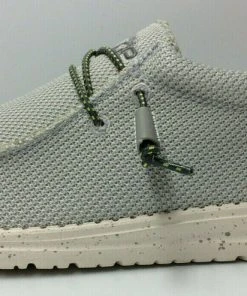 Hey Dude Shoes Hey Dude Wally Sox Fog Men's Shoes Comfortable Lightweight Slip On Casual Shoe