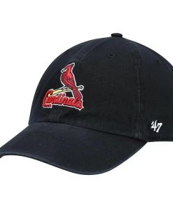 ’47 2022 St. Louis Cardinals 47 Brand MLB Clean Up Adjustable Strapback Hat Dad Cap