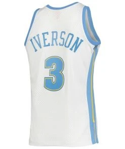 Allen Iverson Denver Nuggets Mitchell & Ness NBA 2006-2007 Authentic Jersey HWC 6 Allen Iverson Denver Nuggets Mitchell & Ness NBA 2006-2007 Authentic Jersey HWC