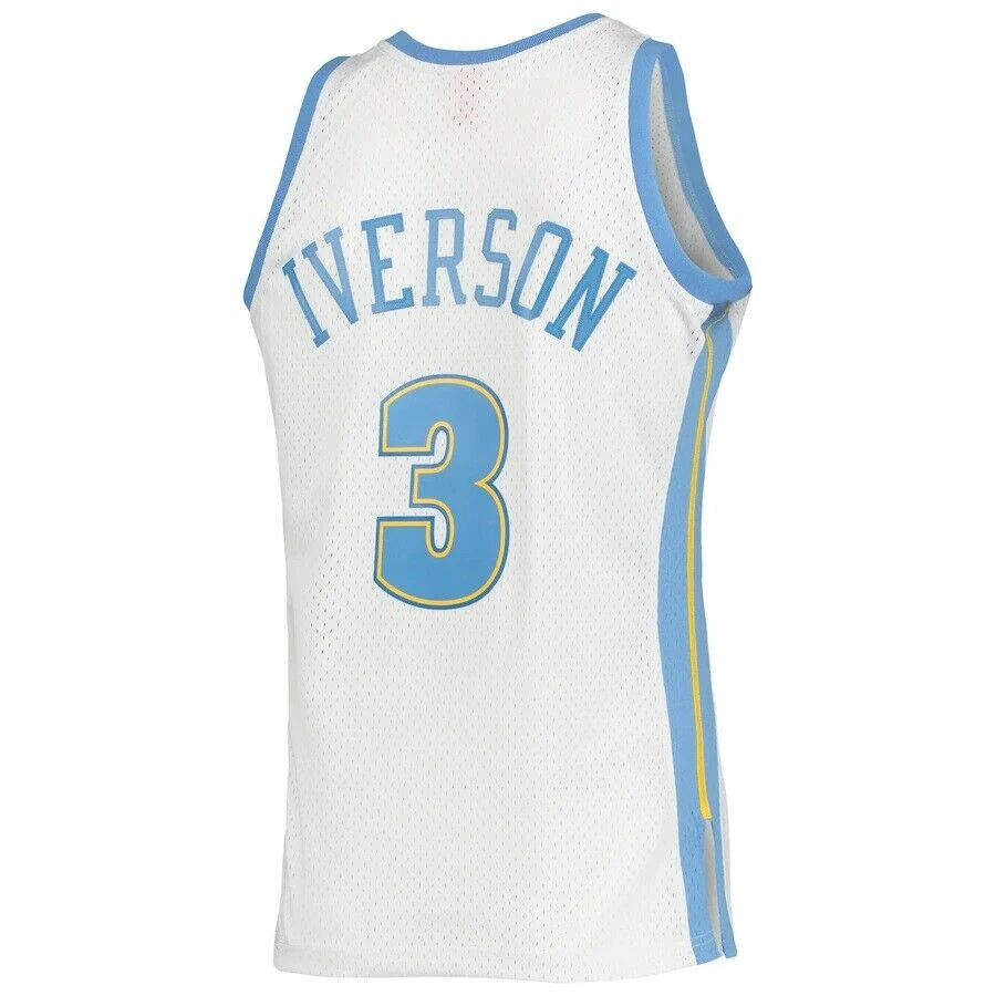 Allen Iverson Denver Nuggets Mitchell & Ness NBA 2006-2007 Authentic Jersey HWC 3 Allen Iverson Denver Nuggets Mitchell & Ness NBA 2006-2007 Authentic Jersey HWC