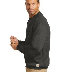 Carhartt Men's Midweight Crewneck Sweatshirt Pullover Long Sleeve Workwear Crew