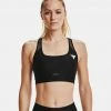 Under Armour Womens UA Project Rock Crossback Mid Sports Bra Dwayne Johnson