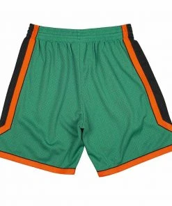 New York Knicks Mitchell & Ness NBA Authentic Men's Mesh Shorts St. Patricks Day
