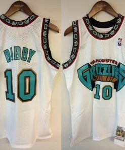 Mike Bibby Vancouver Grizzlies Mitchell & Ness Rookie 1998-1999 Authentic Jersey NBA