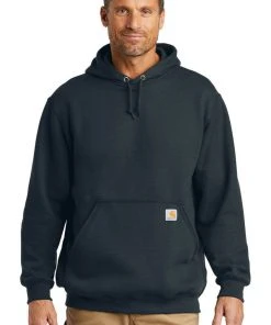 Carhartt Men's Midweight Hooded Sweatshirt Pullover Long Sleeve Workwear Hoodie