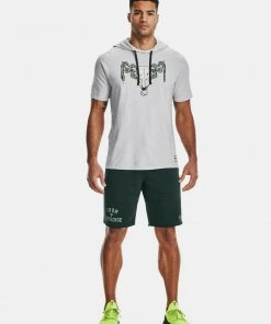 Under Armour Project Rock 2021 Under Armour Mens UA Project Rock Terry Iron Shorts Dwayne
