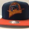 Golden State Warriors Mitchell & Ness Snapback Hat RARE LIMITED Cap Curry Rookie NBA