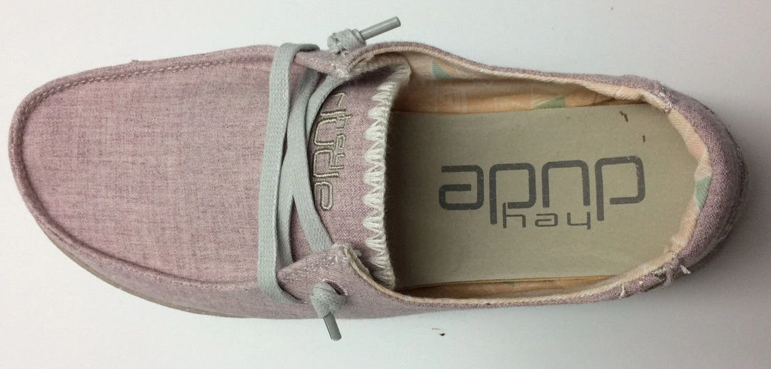 Hey Dude Wendy Pumice Inca Women's Lightweight Slip On Casual Comfortable Shoes 6 Hey Dude Wendy Pumice Inca Women's Lightweight Slip On Casual Comfortable Shoes