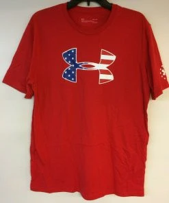 Under Armour Mens UA Freedom Big Flag Logo Short Sleeve Graphic T-Shirt SS Tee 24 Under Armour Mens UA Freedom Big Flag Logo Short Sleeve Graphic T-Shirt SS Tee