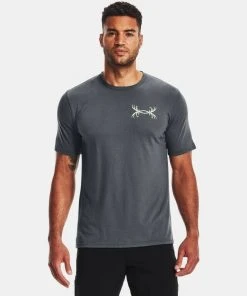 Under Armour Men's UA Aggressive Elk Short Sleeve Graphic T-Shirt SS Camo Tee
