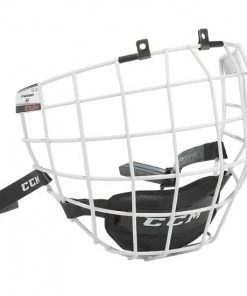 CCM FM580 White Hockey Helmet Cage - Face Mask - Small, Medium Or Large