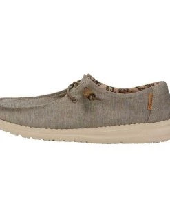 Hey Dude Wendy Stretch Steppa Women's Lightweight Slip On Casual Comfort Shoes