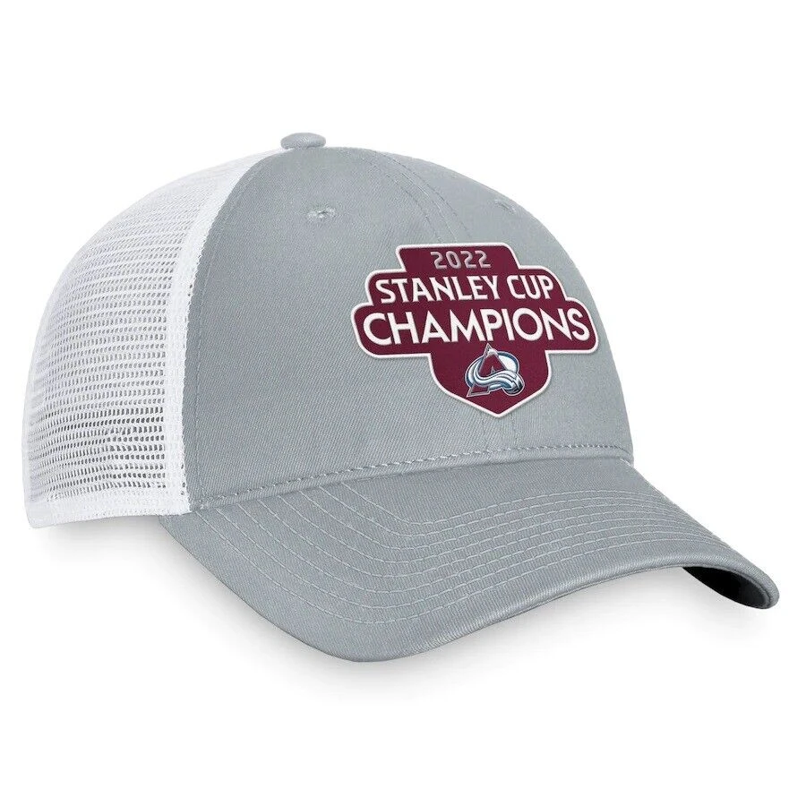 Colorado Avalanche Fanatics NHL Stanley Cup Champions Locker Snapback Cap Hat 3 Colorado Avalanche Fanatics NHL Stanley Cup Champions Locker Snapback Cap Hat