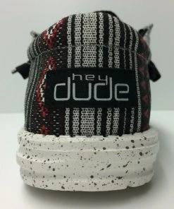 Hey Dude Wally Sox Funk Black Aztec Men's Shoes Comfortable Lightweight Slip On Hey Dude Shoes 9 Hey Dude Wally Sox Funk Black Aztec Men's Shoes Comfortable Lightweight Slip On Hey Dude Shoes