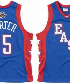 2004 NBA All-Star Game Vince Carter 2004 Mitchell & Ness Blue Authentic Jersey