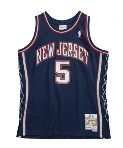 Jason Kidd New Jersey Nets Mitchell & Ness NBA Authentic 2006-2007 Jersey HWC