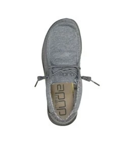 Hey Dude Wally Stretch Fleece Grey Men's Shoes Lightweight Slip On Casual Shoes Hey Dude Shoes 11 Hey Dude Wally Stretch Fleece Grey Men's Shoes Lightweight Slip On Casual Shoes Hey Dude Shoes