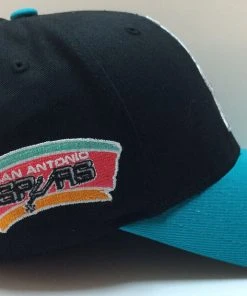 Tim Duncan San Antonio Spurs Mitchell & Ness NBA Snapback Hat Highlight HWC Cap