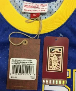 Dikembe Mutombo Denver Nuggets Mitchell & Ness 1991-92 Authentic Jersey Rainbow NBA