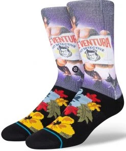 Stance X Ace Ventura: Pet Detective Crew Socks Large Men's 9-13 Jim Carrey Movie