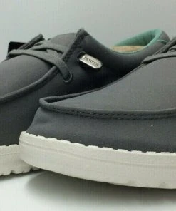 Hey Dude Wendy ADV Charcoal Women's Lightweight Comfortable Slip On Casual Shoes