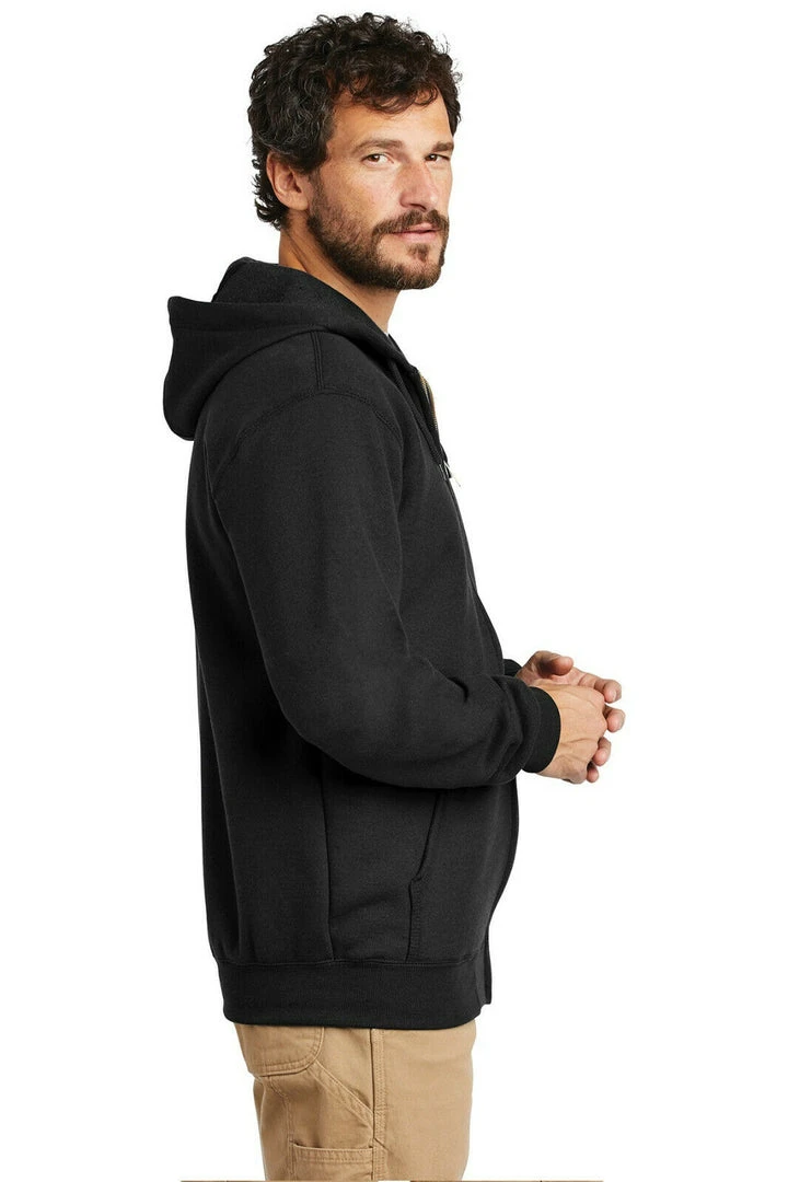 Carhartt Men's Midweight Hooded Sweatshirt Zip Front Long Sleeve Workwear Hoodie 7 Carhartt Men's Midweight Hooded Sweatshirt Zip Front Long Sleeve Workwear Hoodie