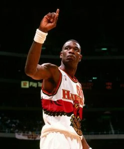 Dikembe Mutombo Atlanta Hawks Mitchell & Ness NBA 1996-1997 Authentic Jersey HWC