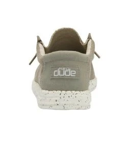 Hey Dude Shoes Hey Dude Wally Chambray Sepia Brown Men's Shoes Comfortable Lightweight SlipOn