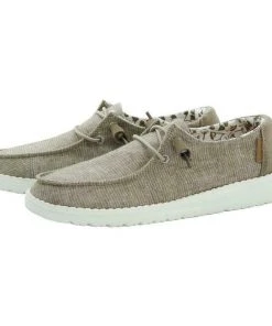 Hey Dude Wendy Chambray Sage Lightweight Slip On Casual Comfort Women's Shoes