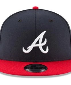 2022 Atlanta Braves A New Era 9FIFTY MLB Snapback Hat Cap Flat Brim 2Tone 950