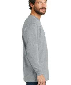 Carhartt Workwear Pocket Long Sleeve T-Shirt K126 Heavyweight Jersey Knit Tee