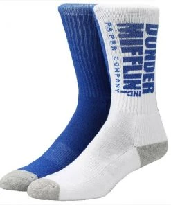 The Office Dunder Mifflin Inc Paper Company Bioworld Socks Men's/Women's 8-12