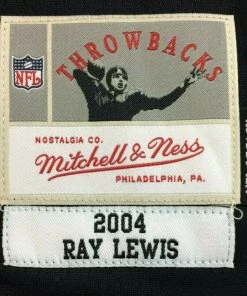 Ray Lewis Baltimore Ravens #52 Mitchell & Ness NFL 2004 Authentic Jersey Black