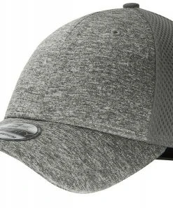New Era 39THIRTY Shadow Heather Flex Mesh Structured Stretch Hat Blank Cap