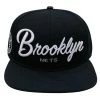 Brooklyn Nets Pro Standard NBA Snapback Hat Flat Brim Adjustable Script Cap