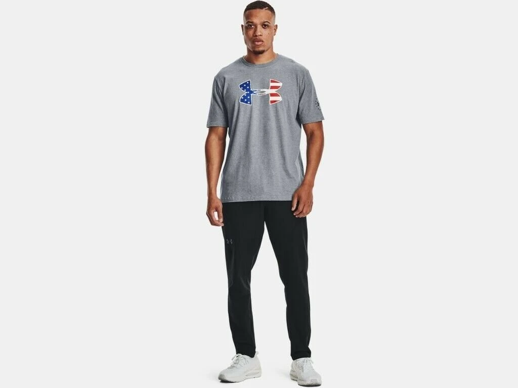 Under Armour Mens UA Freedom Big Flag Logo Short Sleeve Graphic T-Shirt SS Tee 16 Under Armour Mens UA Freedom Big Flag Logo Short Sleeve Graphic T-Shirt SS Tee