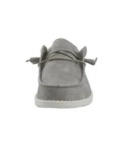 Hey Dude Wally Recycled Leather Grey Men's Shoes Comfortable Lightweight Casual Hey Dude Shoes 9 Hey Dude Wally Recycled Leather Grey Men's Shoes Comfortable Lightweight Casual Hey Dude Shoes