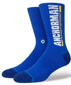 Stance X Anchorman The Legend Of Ron Burgundy Socks Large Men's 9-13