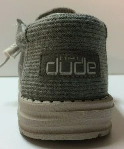 Hey Dude Wally Ash Crosshatch Men's Shoes Comfortable Lightweight Slip On Casual Hey Dude Shoes 9 Hey Dude Wally Ash Crosshatch Men's Shoes Comfortable Lightweight Slip On Casual Hey Dude Shoes