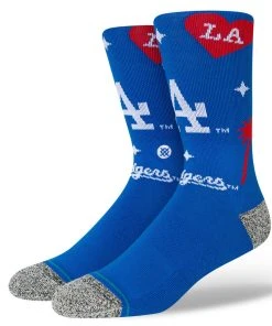 2022 Los Angeles Dodgers LA Stance MLB Landmark Baseball Socks Large Men's 9-13