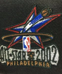 2002 NBA All-Star Game Philadelphia 76ers Mitchell & Ness Snapback Hat Cap ASG