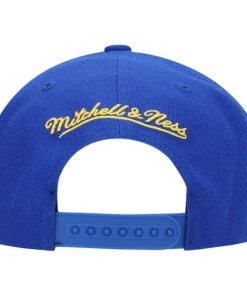 Golden State Warriors Mitchell & Ness NBA Snapback Hat 2Tone Hardwood Cap Retro