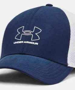 Under Armour Men's UA Iso-Chill Driver Golf Mesh Cap Stretch Flex Fit Cap Hat