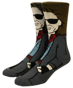 The Breakfast Club John Bender Bioworld Crew Socks Men's 8-12 Unisex Adult