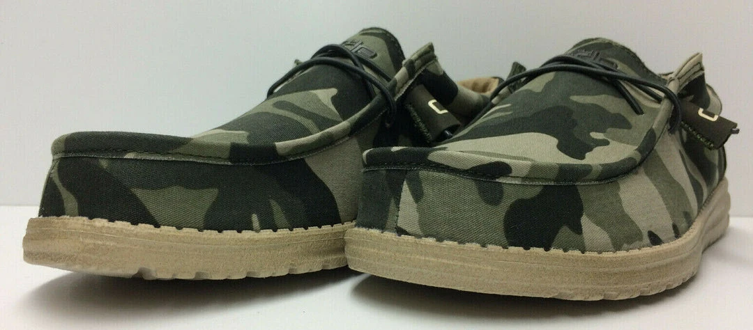 Hey Dude Wally Camo Men's Casual Comfortable Lightweight Slip On Shoes Hey Dude Shoes 2 Hey Dude Wally Camo Men's Casual Comfortable Lightweight Slip On Shoes Hey Dude Shoes